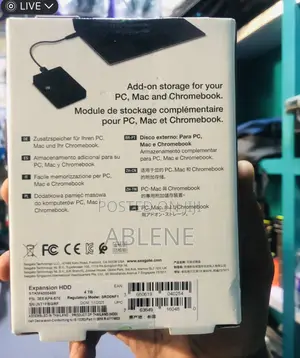 4TB Seagate External HDD – Massive Storage!