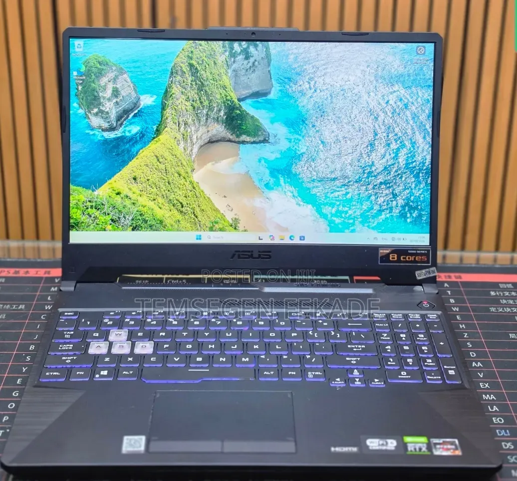 New Laptop Asus TUF Gaming A15 16GB AMD Ryzen 7 SSD 512GB