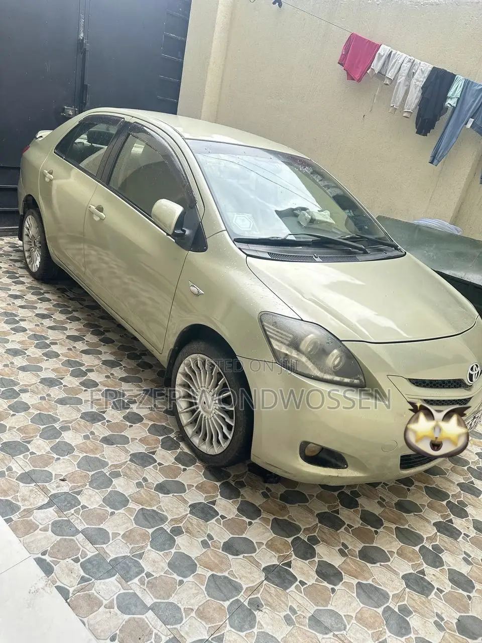 Toyota Yaris 2007 Off white