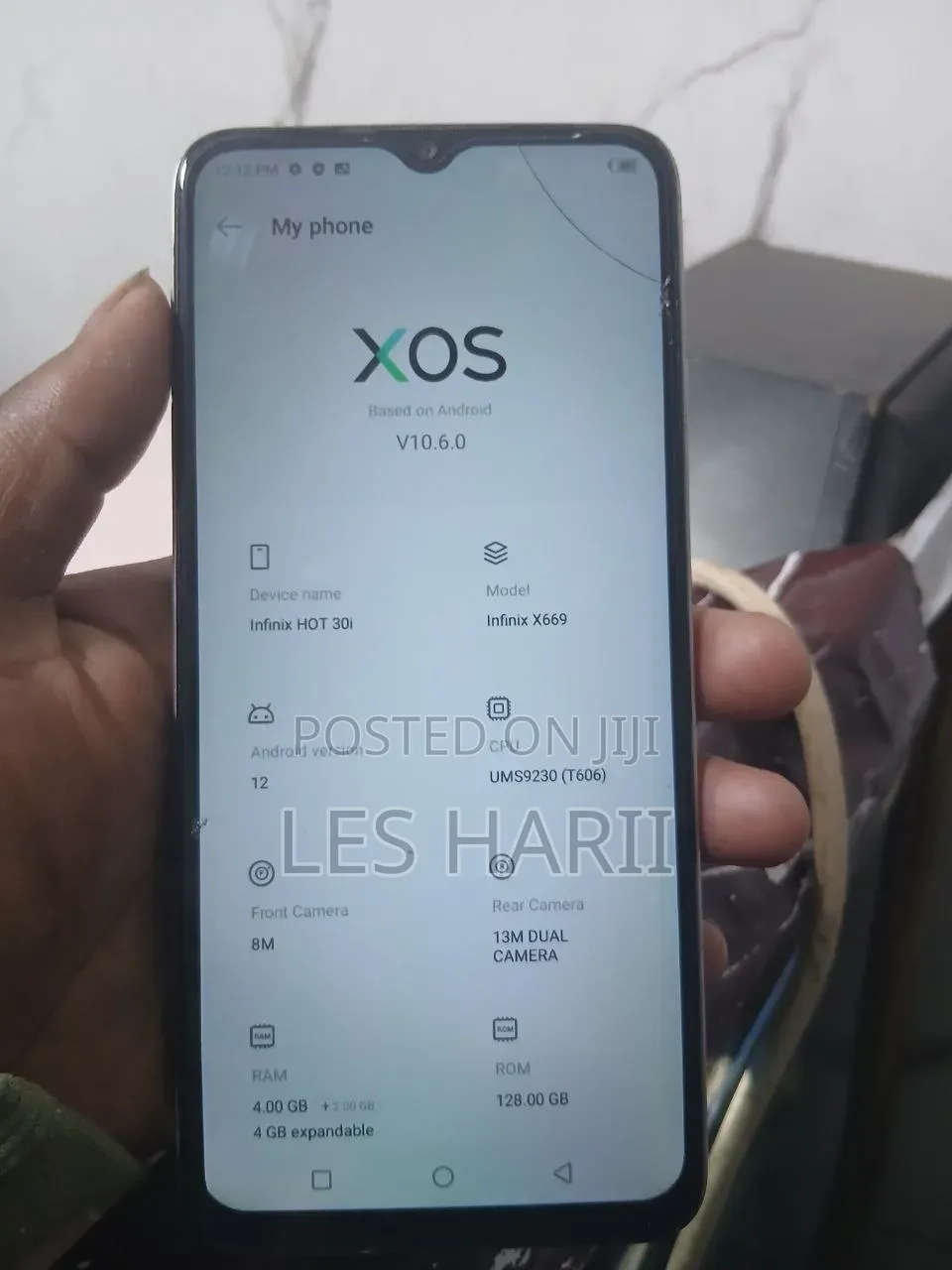 Infinix Hot 30i 128 GB Orange
