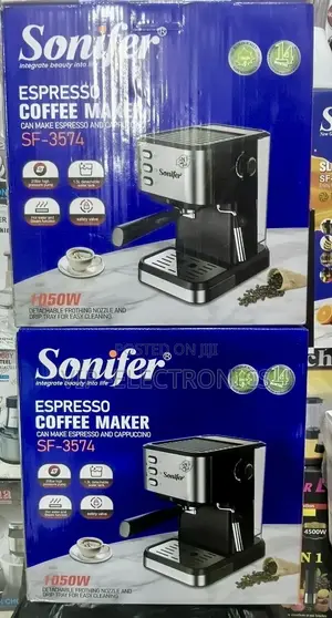 Sonifer Coffee Maker Espresso Coffee Maker – 20 Bar, 1050W, 1.5L