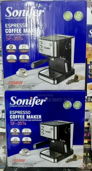 Sonifer Coffee Maker Espresso Coffee Maker – 20 Bar, 1050W, 1.5L
