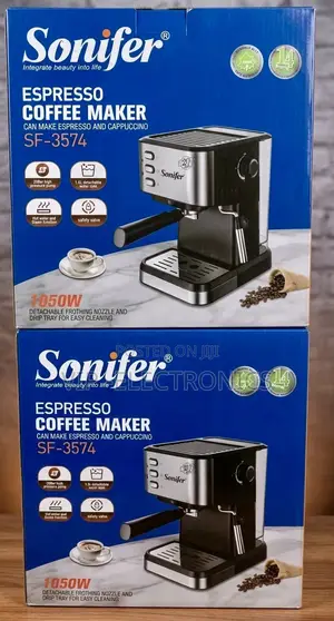 Sonifer Coffee Maker Espresso Coffee Maker – 20 Bar, 1050W, 1.5L