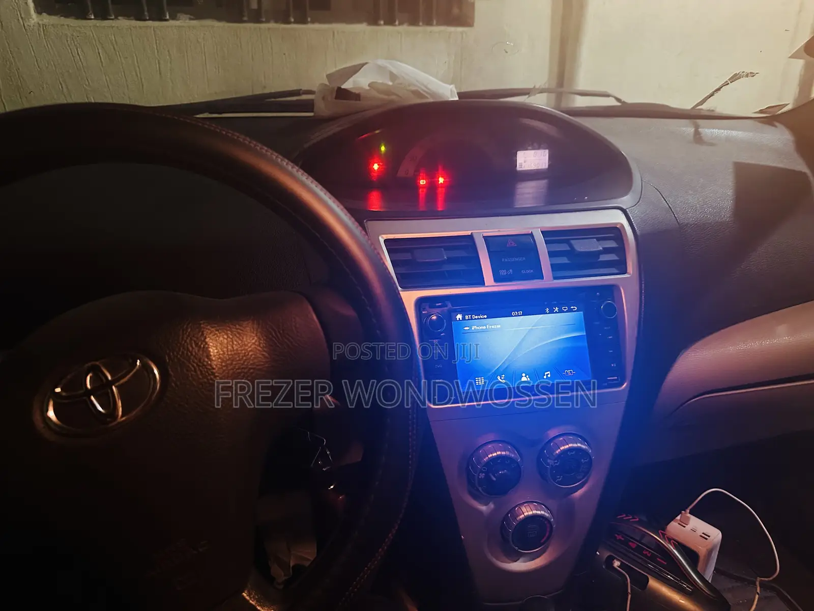 Toyota Yaris 2007 Off white