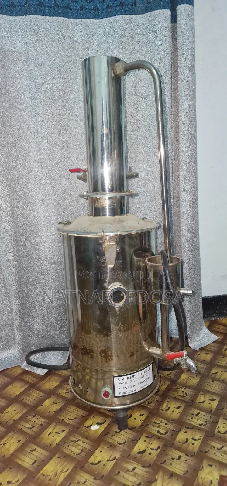 Stainless Distler/Water Distler