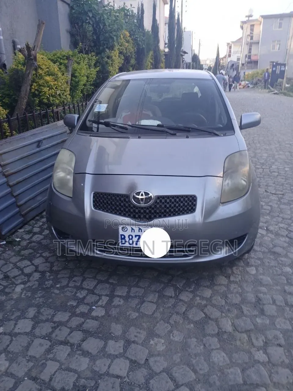 Toyota Yaris 2007 Gray
