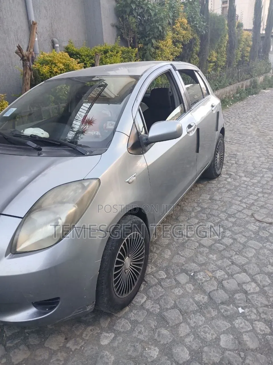 Toyota Yaris 2007 Gray