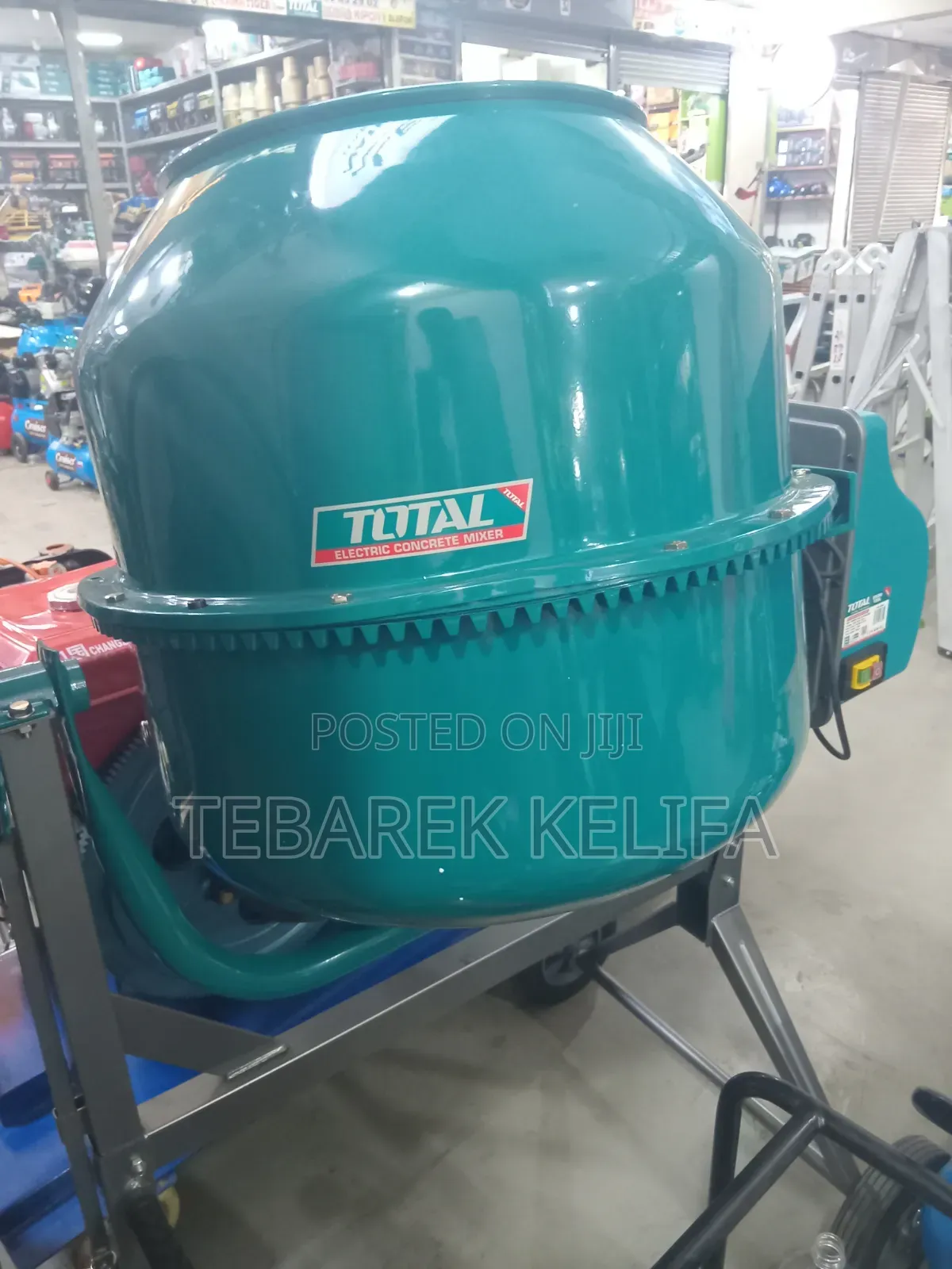 Total Electric Concrte Mixer 850w 180L