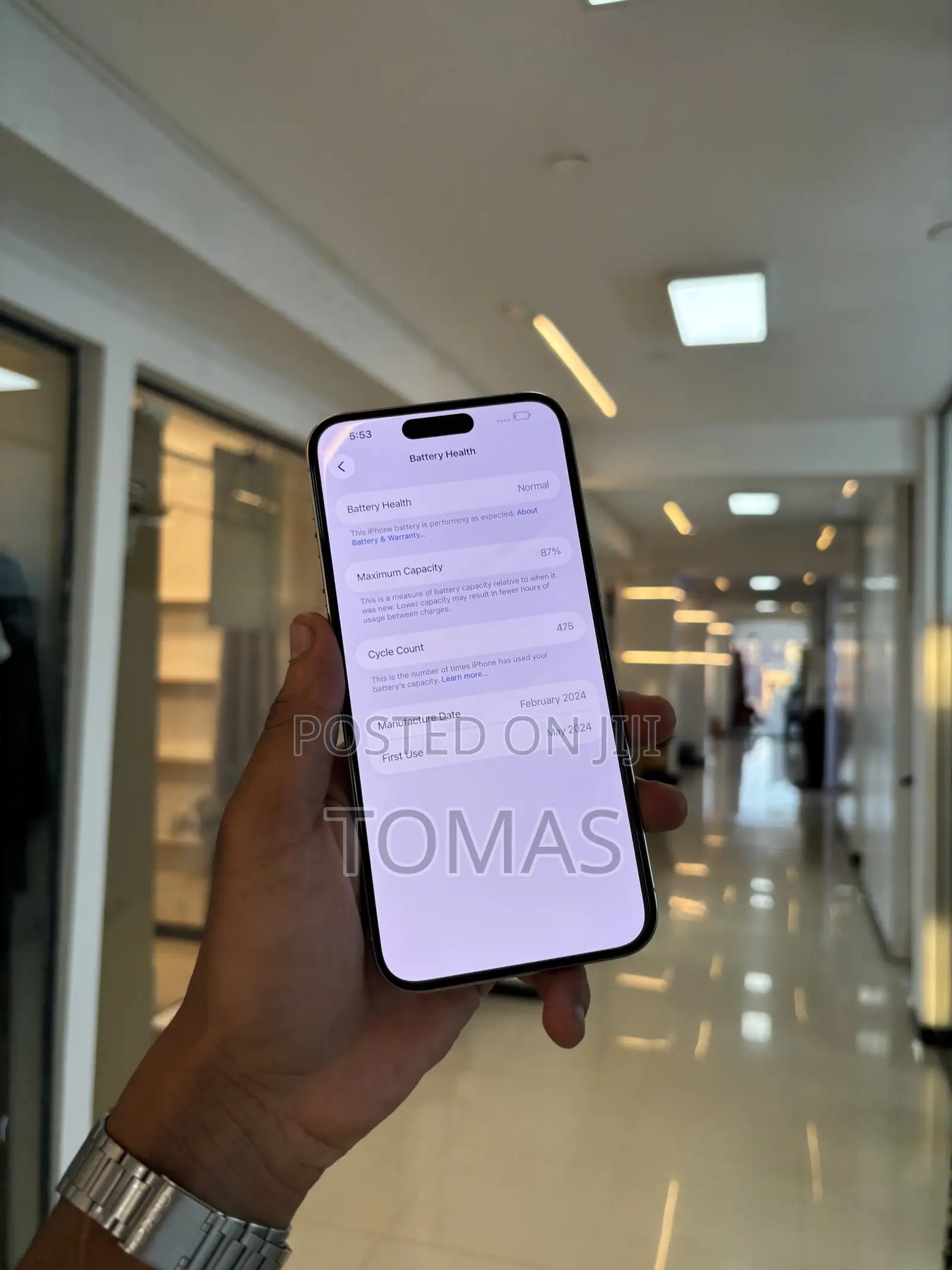 Apple iPhone 15 Pro Max 256 GB White