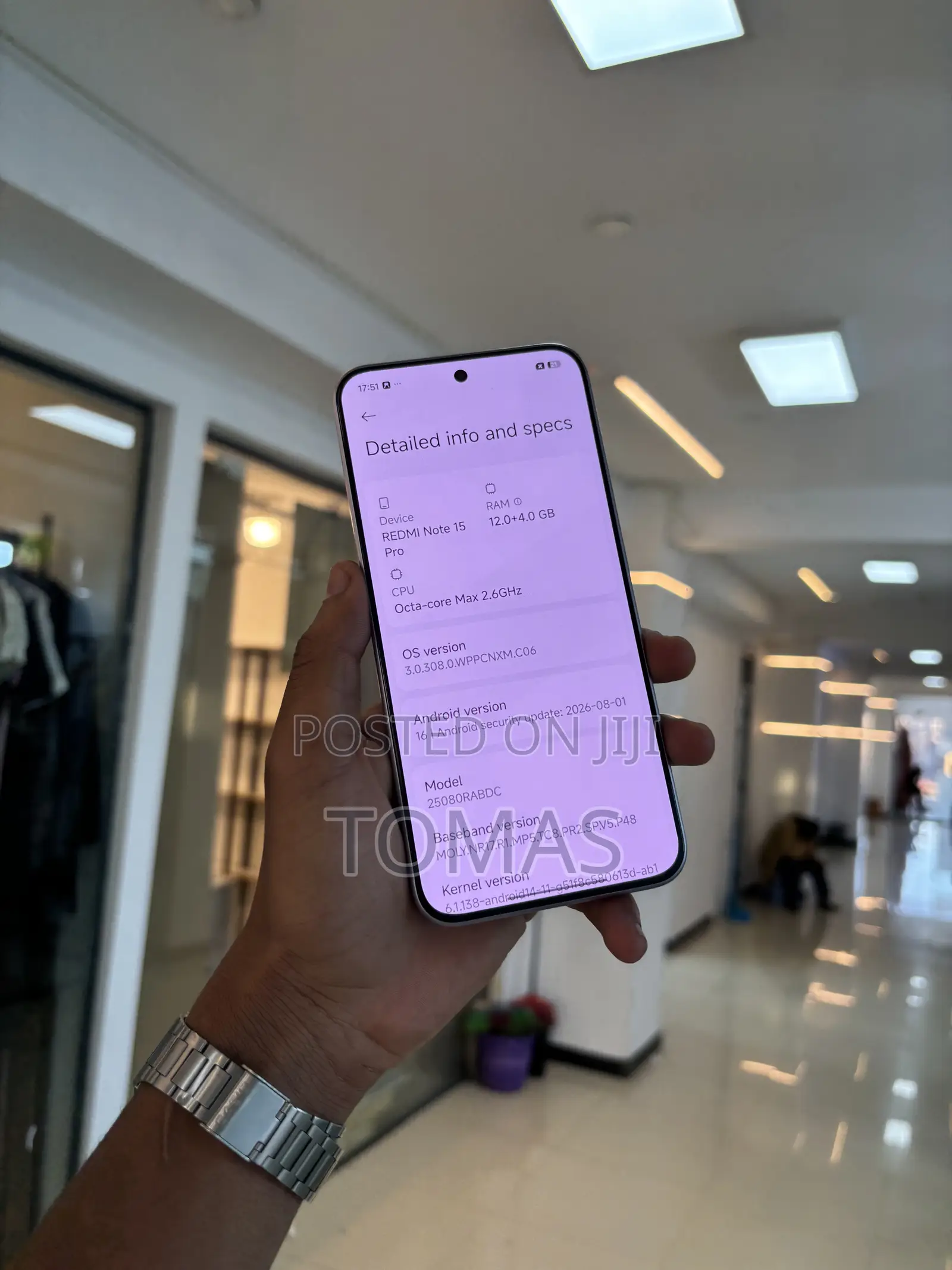 Xiaomi Redmi Note 15 Pro 256 GB Purple