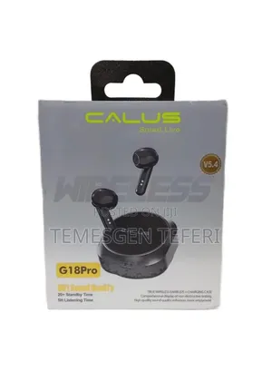 Calus G18 Pro Wireless Earbuds – HiFi Sound & Advanced Bluetooth 5.4