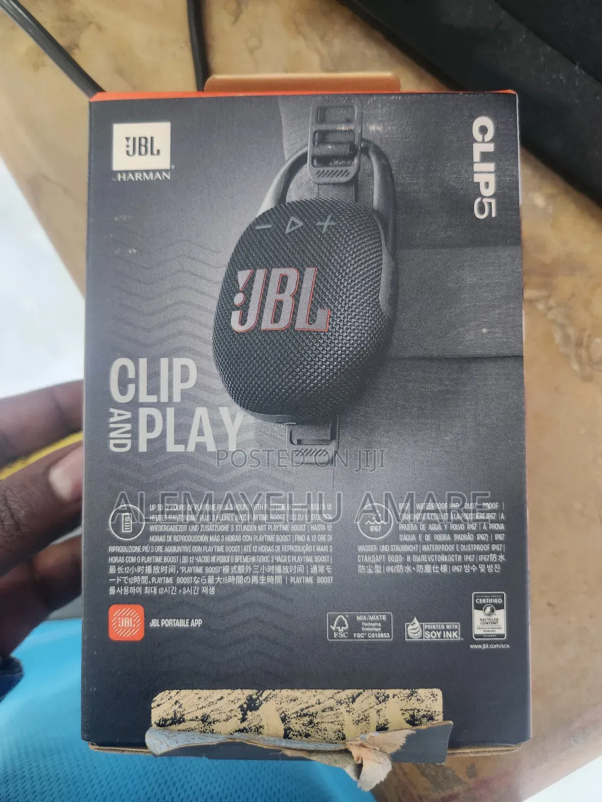 JBL Clip 5 Speaker