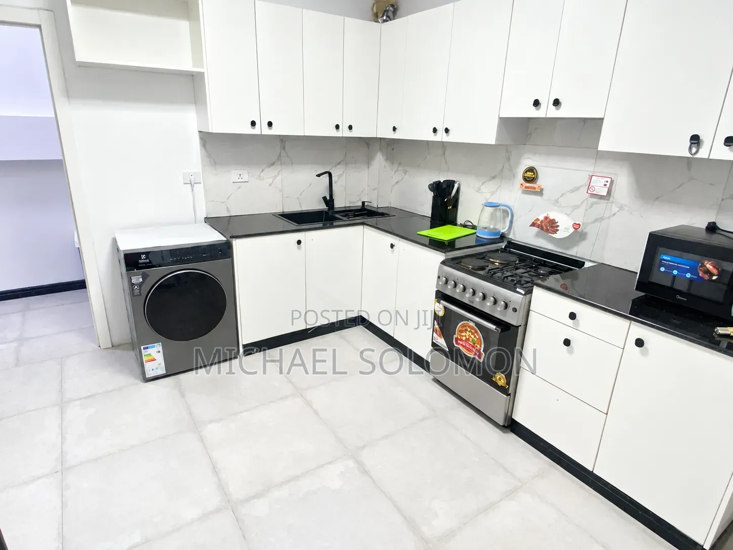 Furnished 3bdrm Apartment in Bole for rent