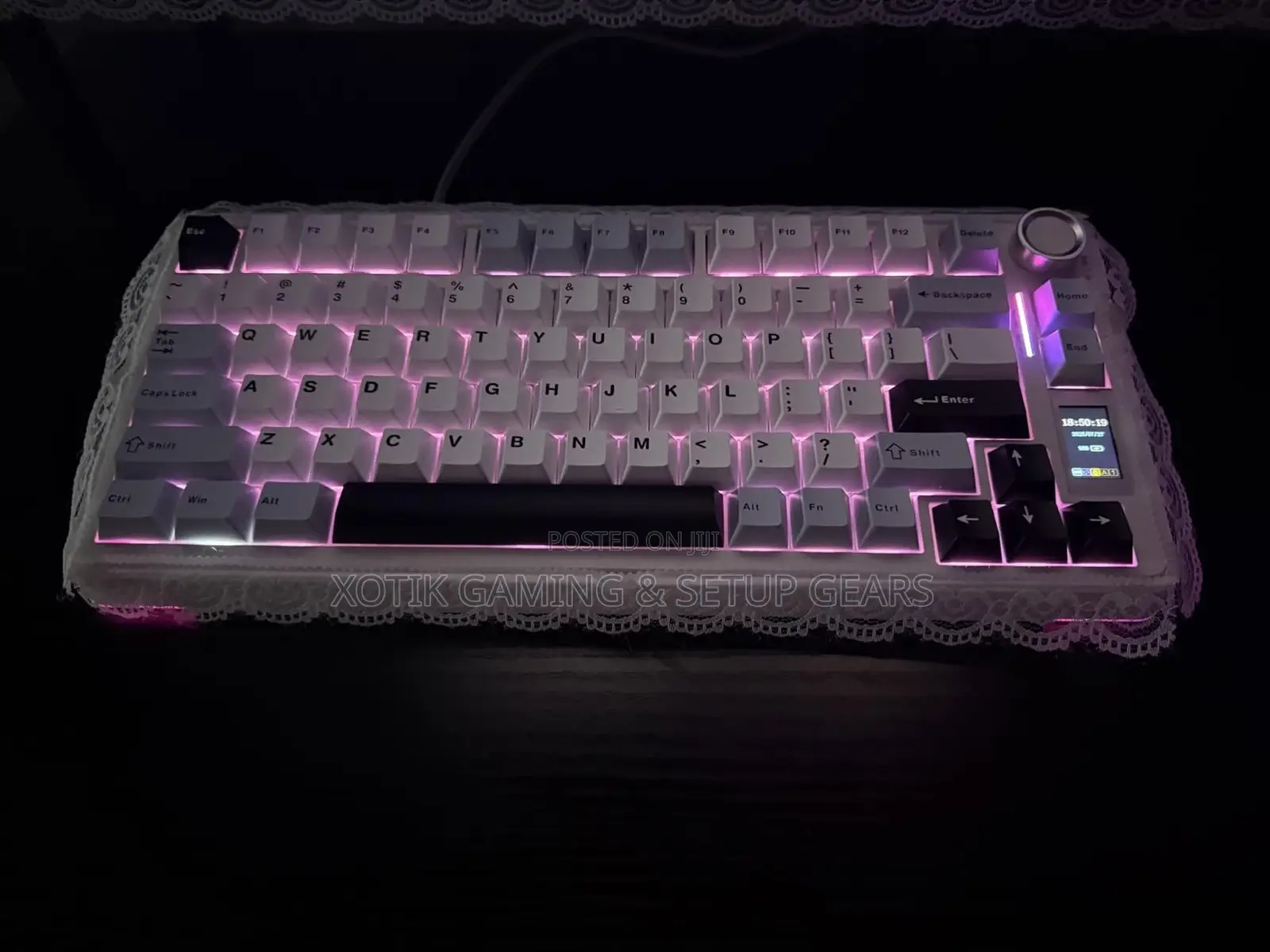 75% Aula S75 Pro Mechanical Keyboard - Gaming Keyboard W Screen Knob
