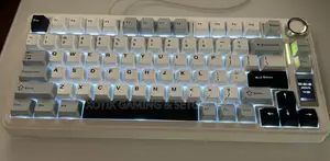 75% Aula S75 Pro Mechanical Keyboard - Gaming Keyboard W Screen Knob