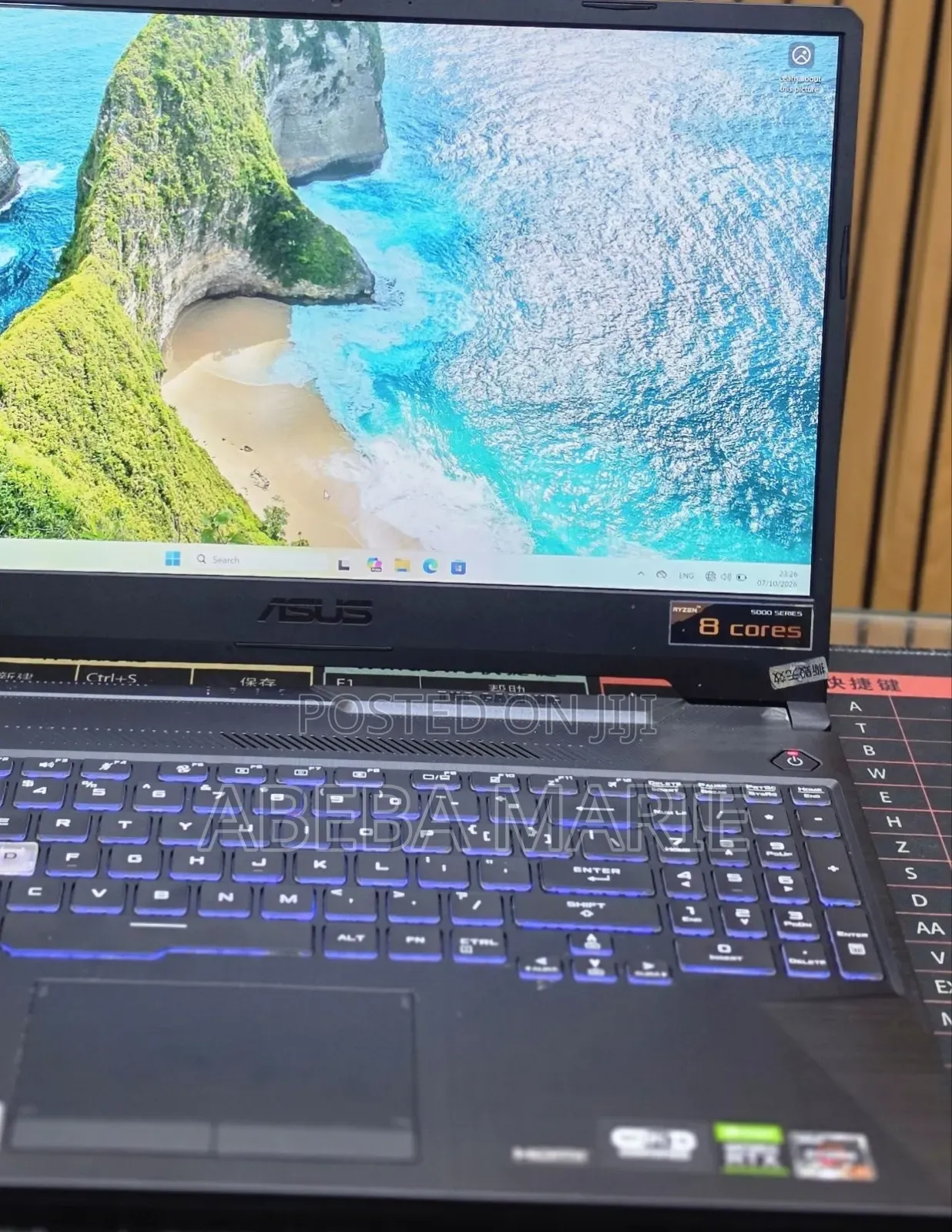 New Laptop Asus TUF Gaming A15 16GB AMD Ryzen 7 SSD 512GB