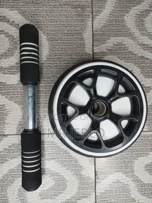 Ab Roller Wheel With Padded Foam Handles for Core Fitness & Home Gym