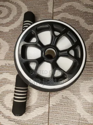 Ab Roller Wheel With Padded Foam Handles for Core Fitness & Home Gym