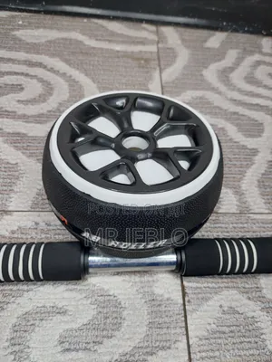 Ab Roller Wheel With Padded Foam Handles for Core Fitness & Home Gym