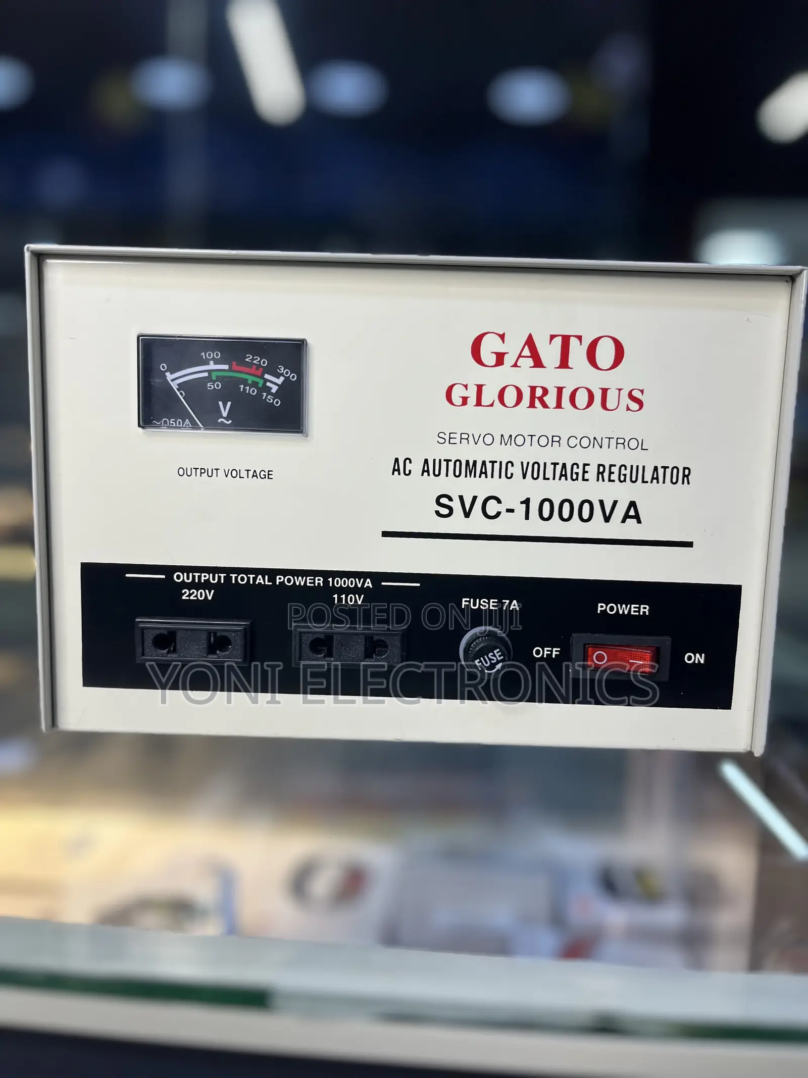 GATO GLORIOUS SVC-1000VA Servo Motor Control AC Automatic Voltage