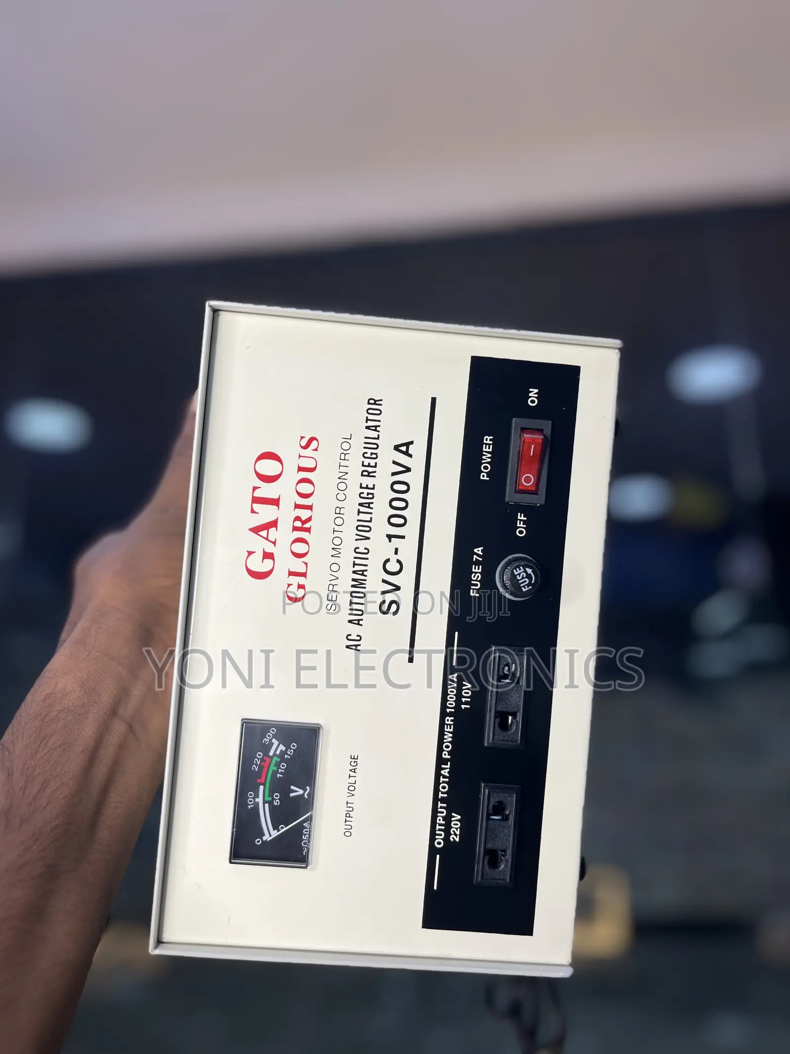 GATO GLORIOUS SVC-1000VA Servo Motor Control AC Automatic Voltage