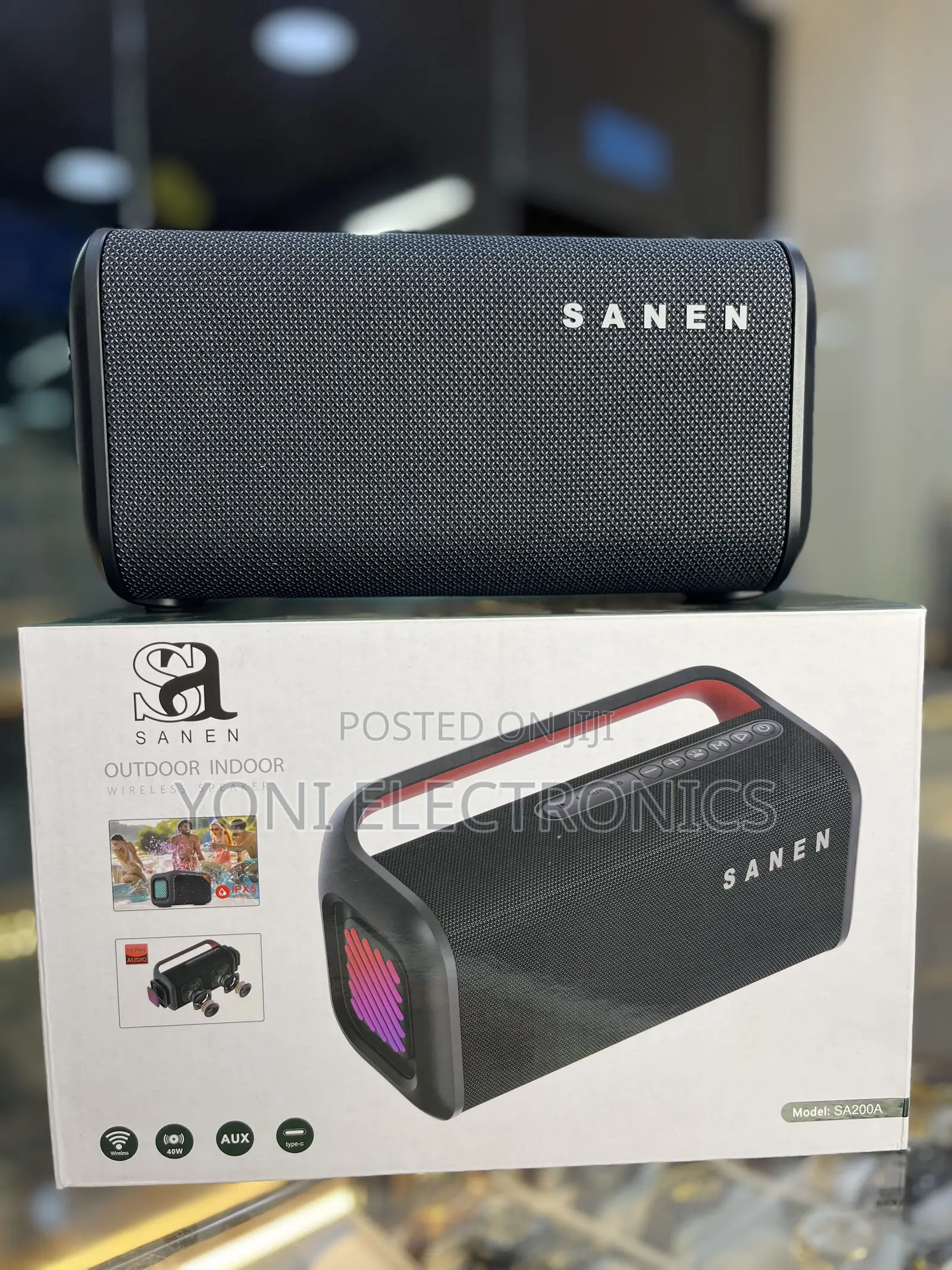 SANEN SA200A 40W Outdoor & Indoor Wireless Bluetooth Speaker