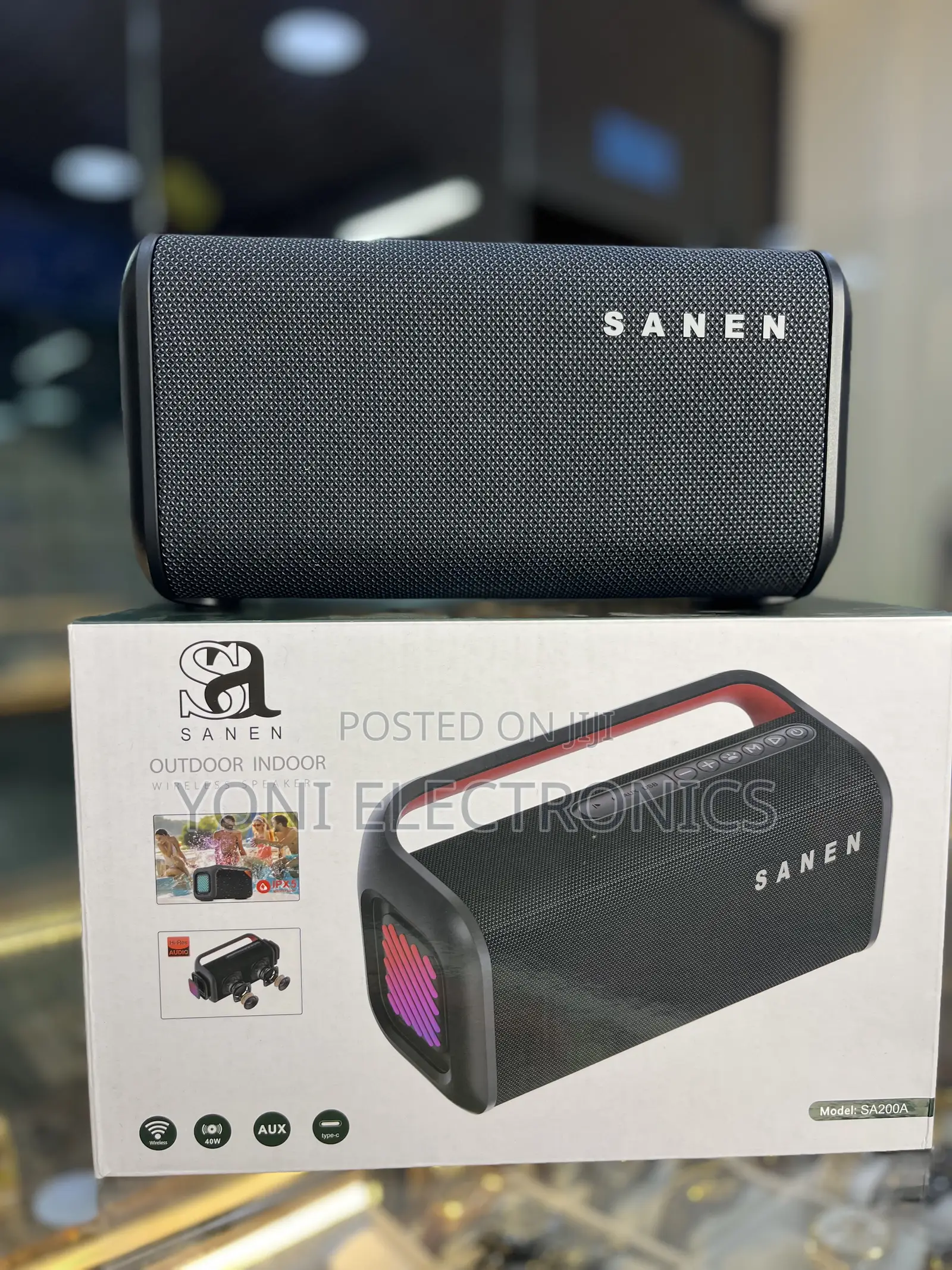 SANEN SA200A 40W Outdoor & Indoor Wireless Bluetooth Speaker