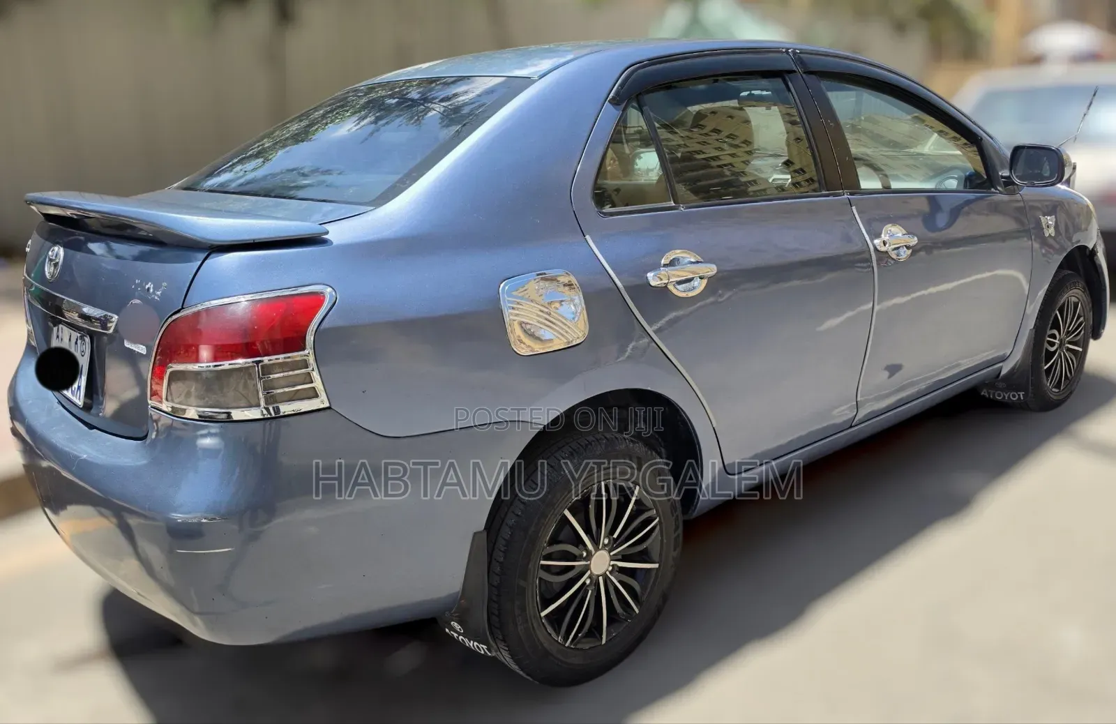 Toyota Yaris 2007 Blue