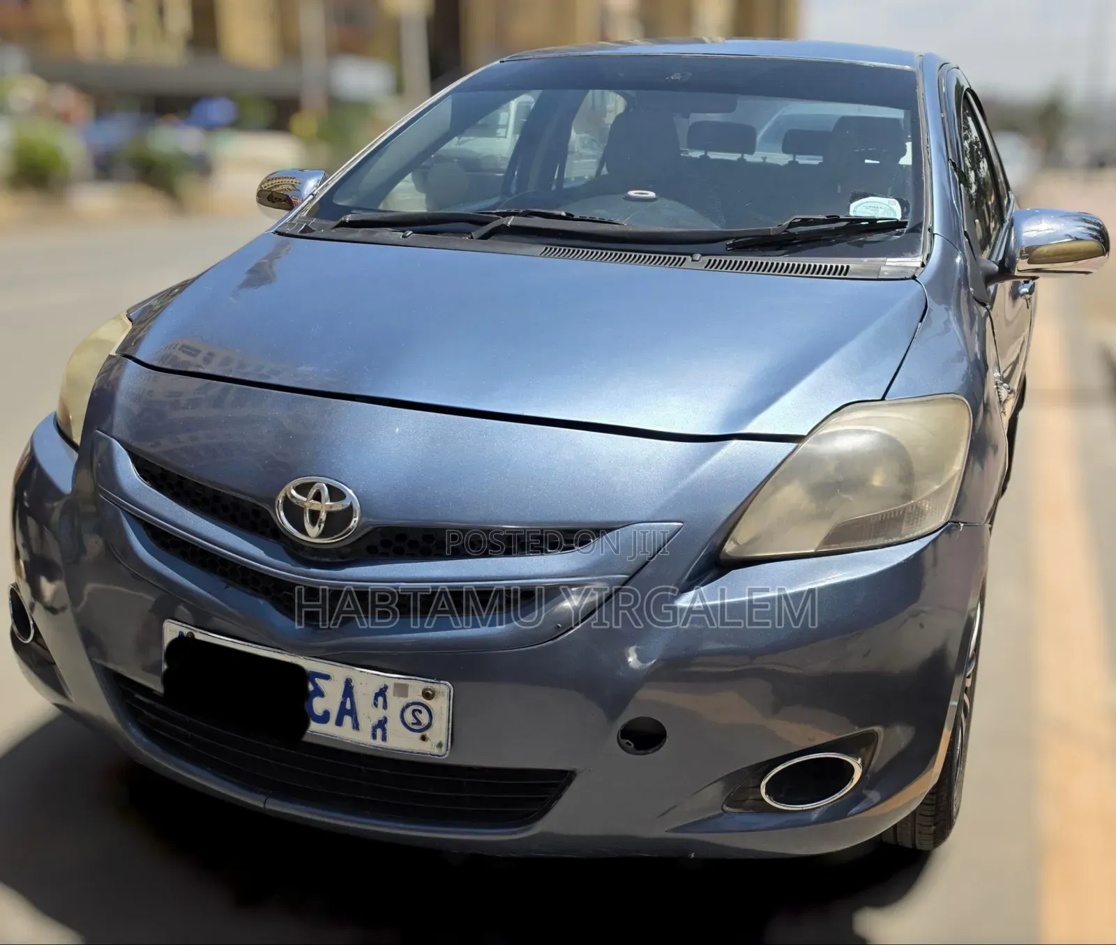 Toyota Yaris 2007 Blue