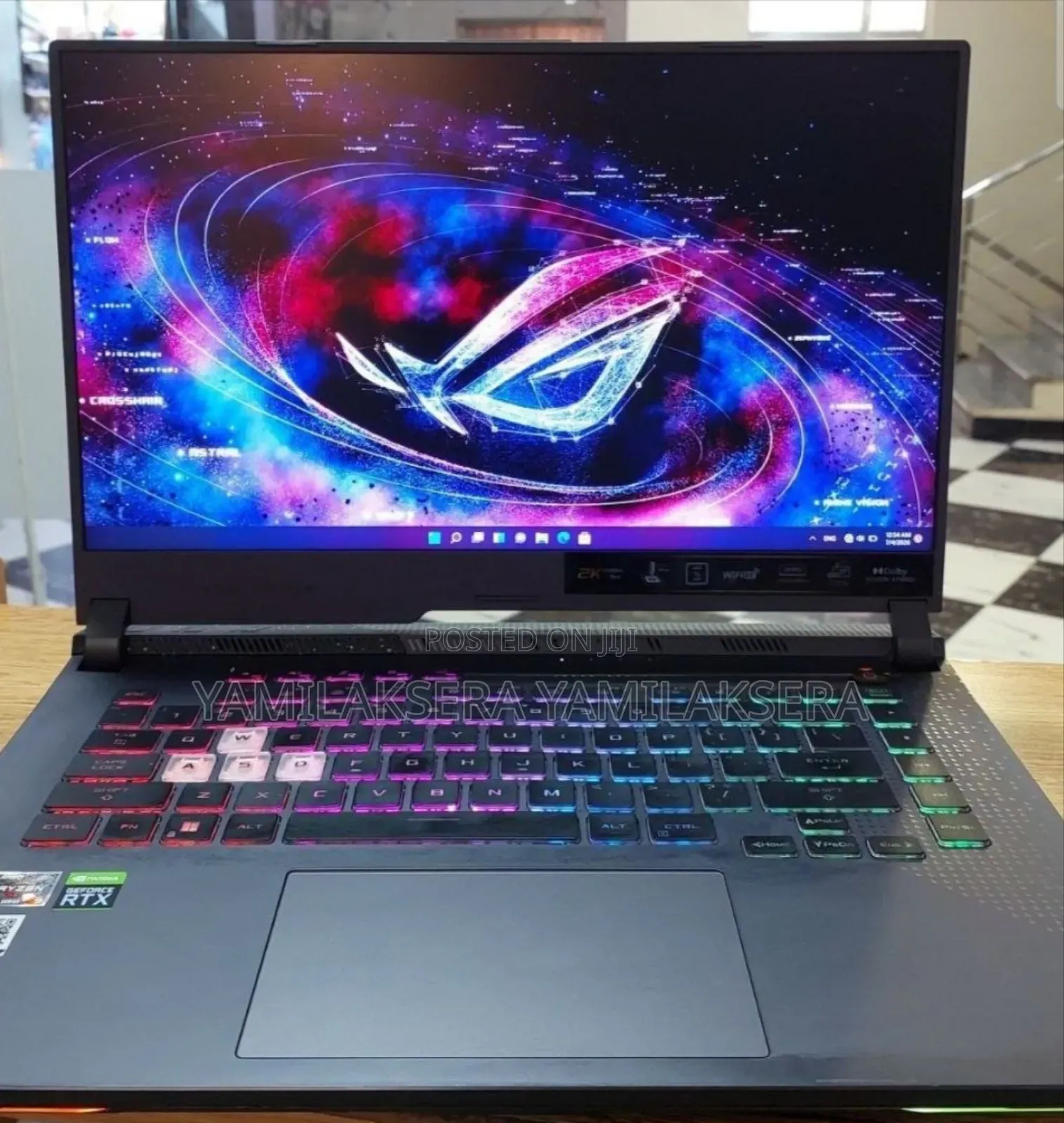 New Laptop Asus ROG Strix G16 G614 16GB AMD Ryzen 7 SSD 512GB