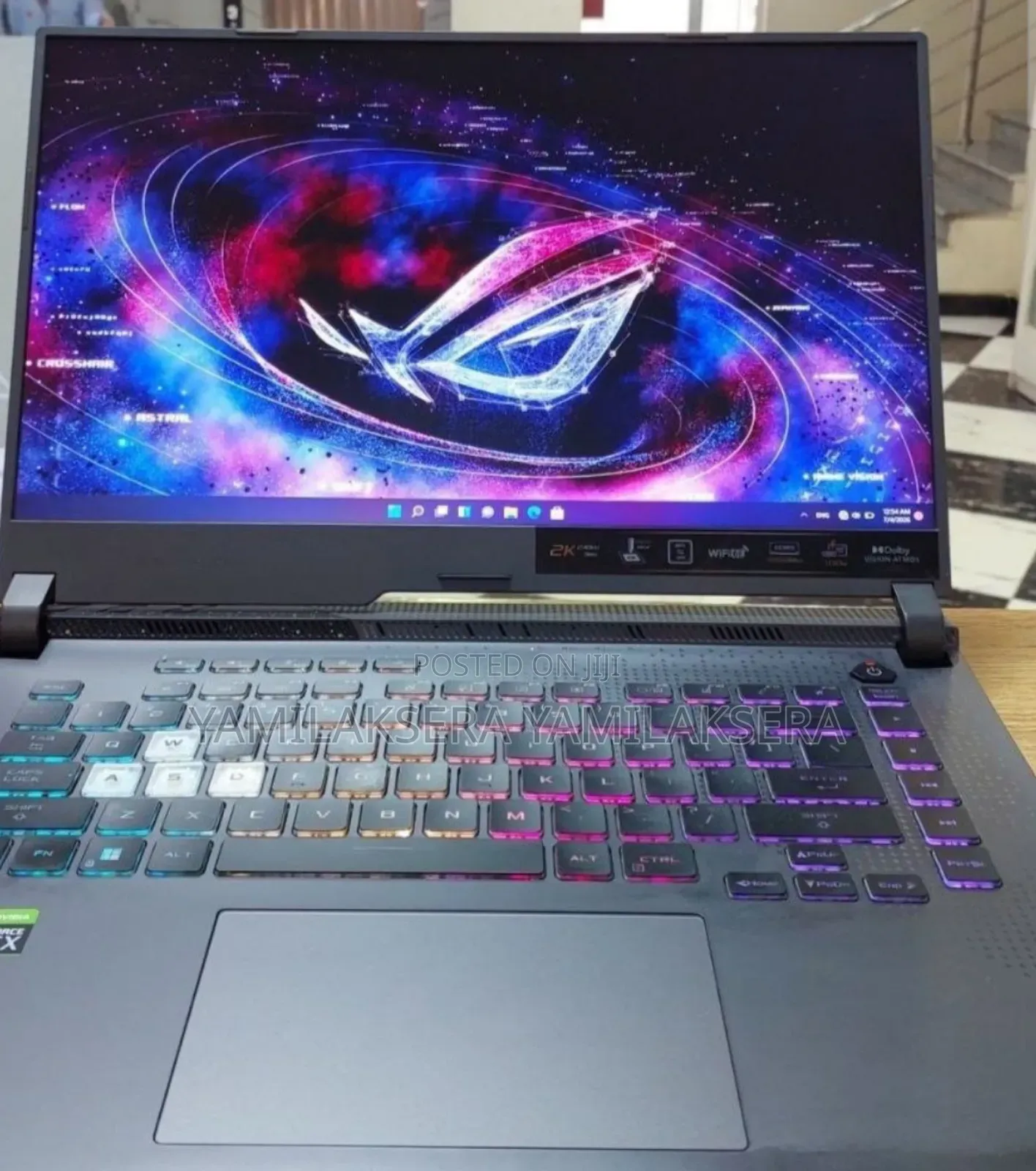New Laptop Asus ROG Strix G16 G614 16GB AMD Ryzen 7 SSD 512GB