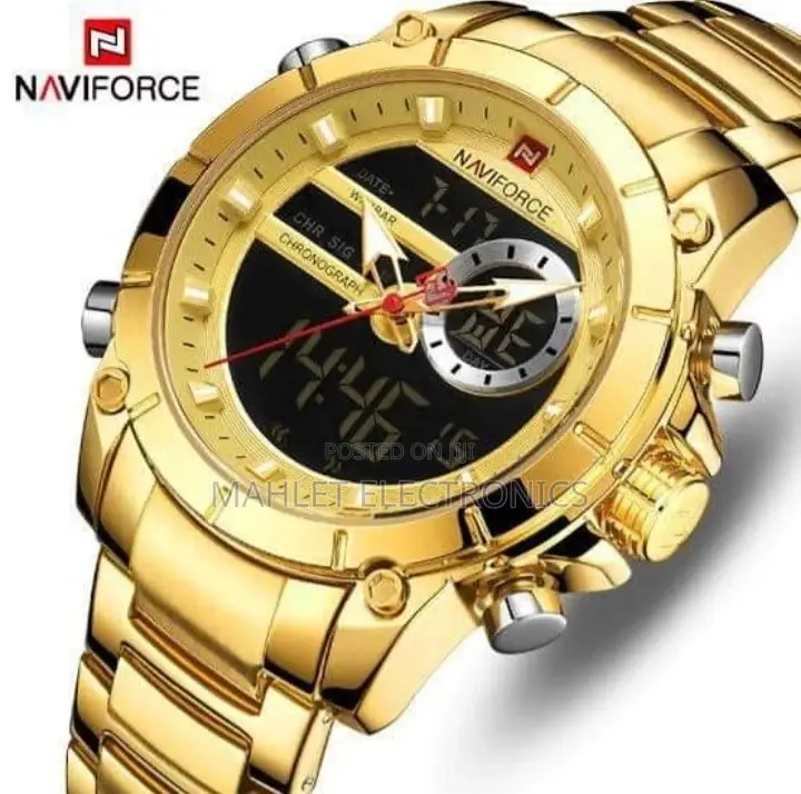 Naviforce Hand Watch ኦርጅናል የእጅ ሰአቶች