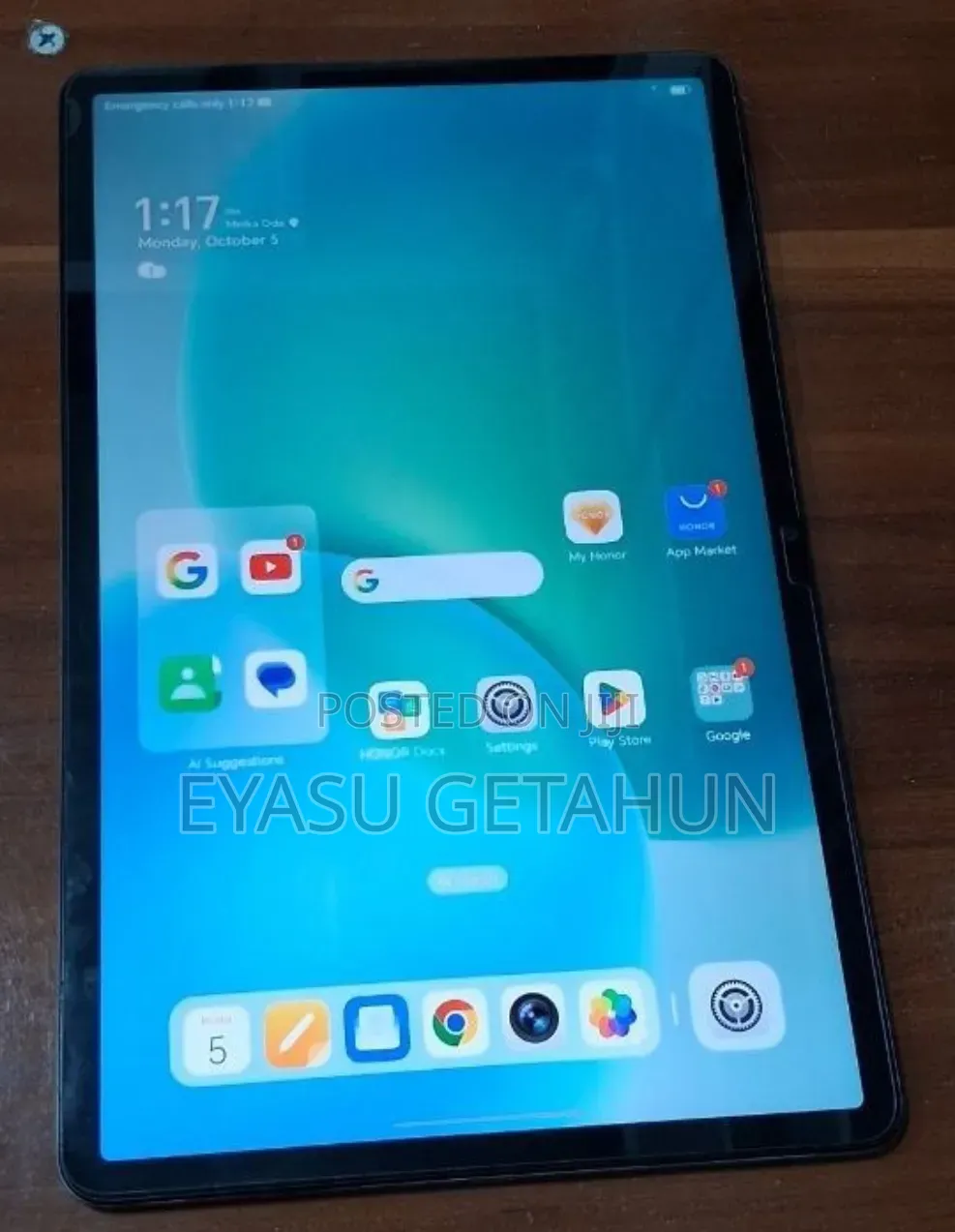 New Honor Pad X9 128 GB