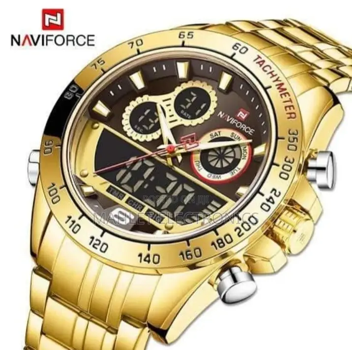 Naviforce Hand Watch ኦርጅናል የእጅ ሰአቶች