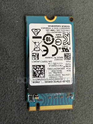 Kioxia 256 Gb Nvme SSD