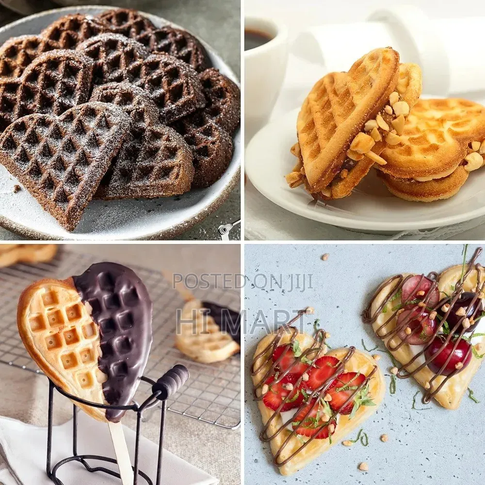 Mini Heart Shaped Waffle Maker