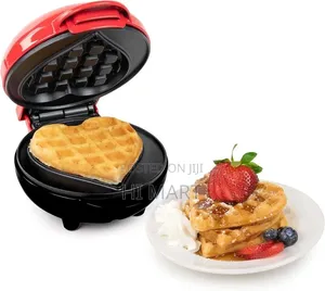 Mini Heart Shaped Waffle Maker