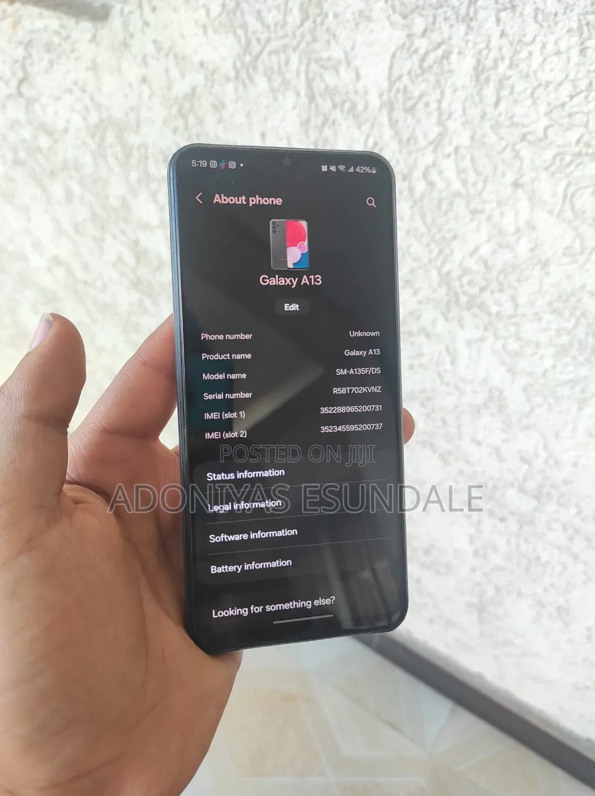 New Samsung Galaxy A13 64 GB Black