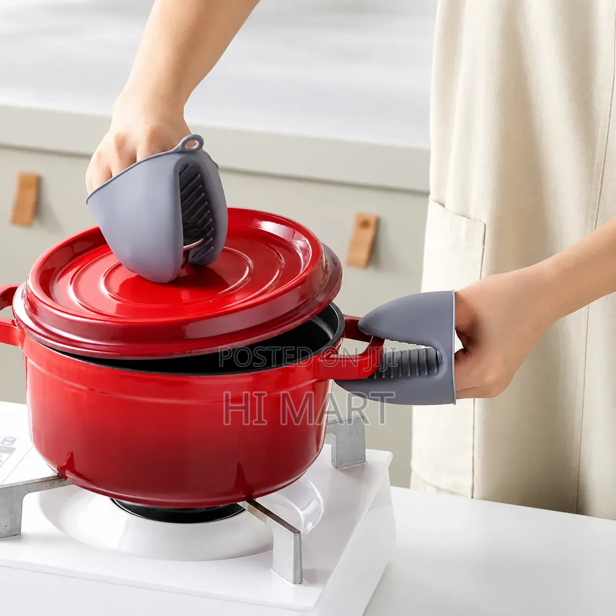 2pcs Silicone Hot Pot Holder Glove