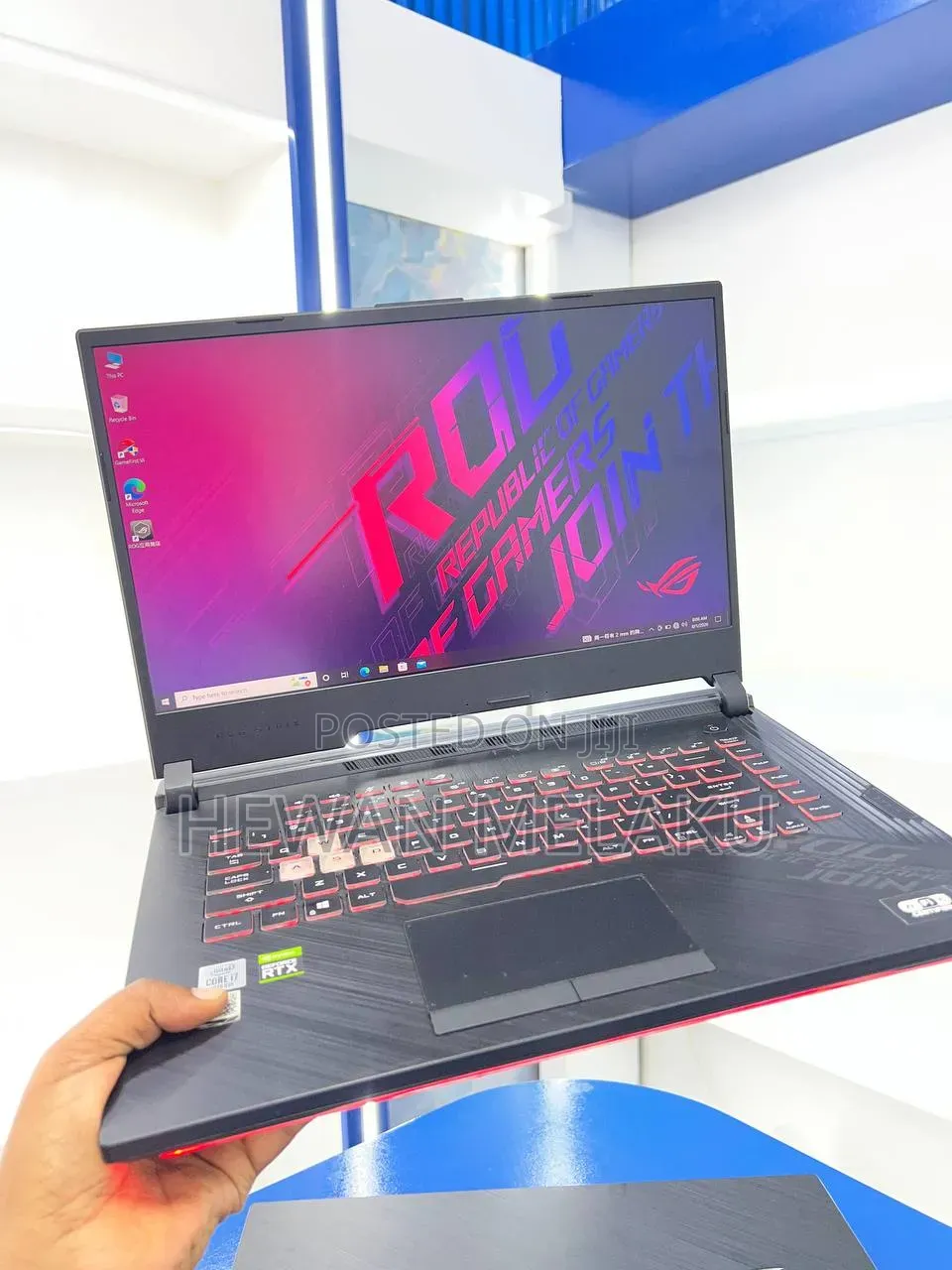 New Laptop Asus ROG Strix G15 16GB Intel Core i7 SSD 512GB