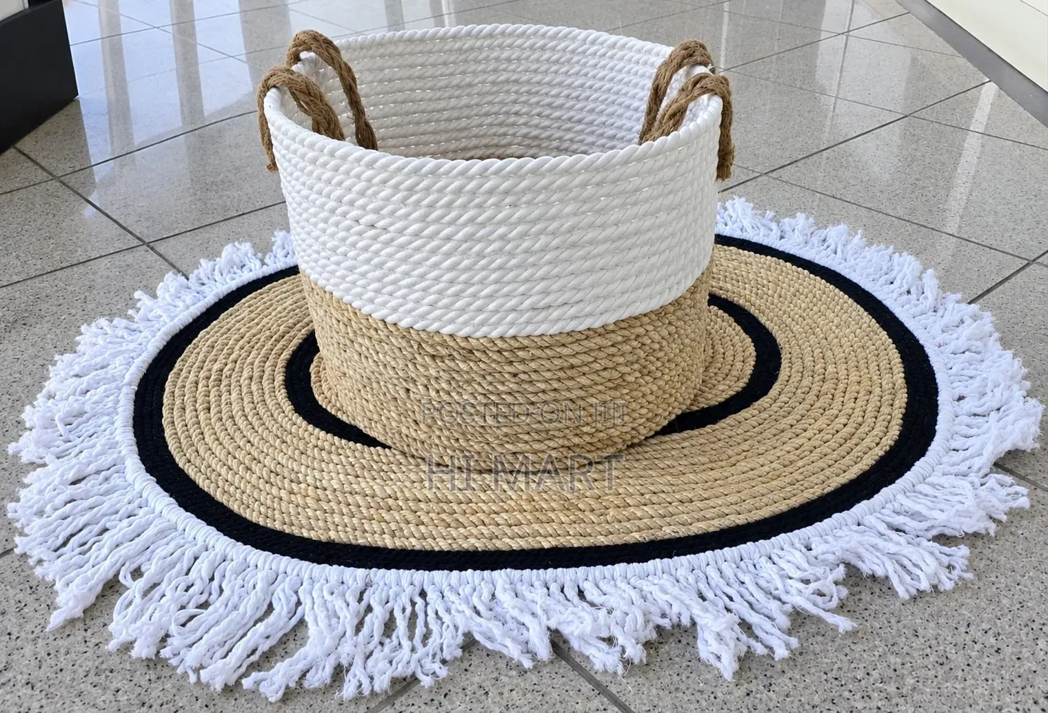 2pc Cultural Coffee Mat and Sufra