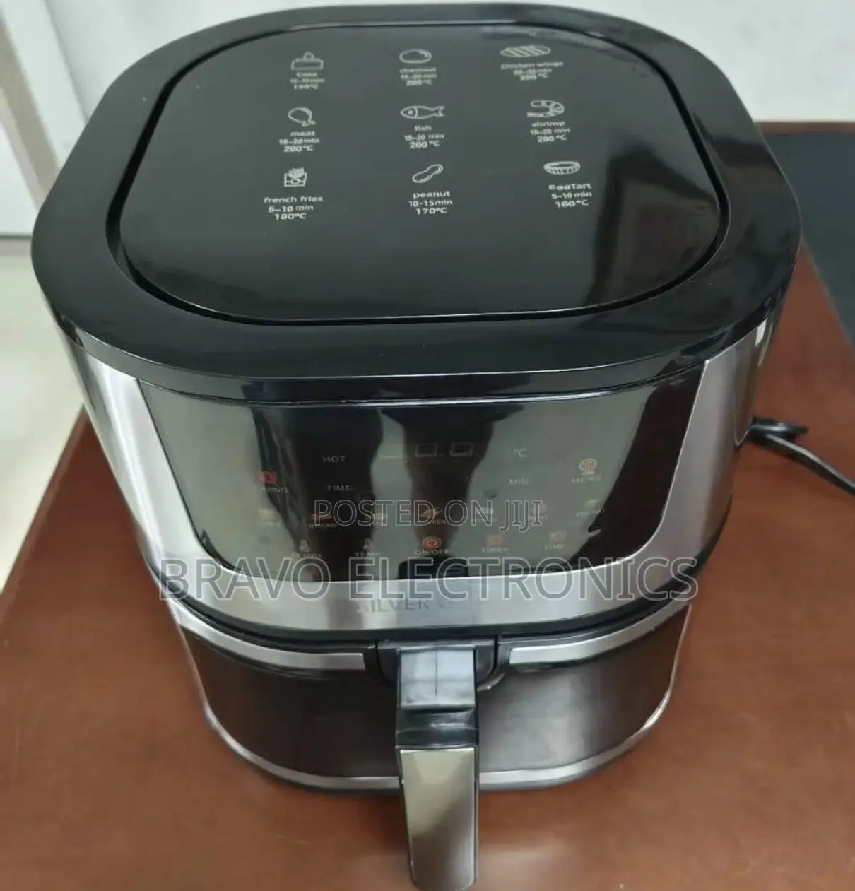 Air Fryer 15L | Large Capacity Air Fryer – Oil-Free, Digital Display