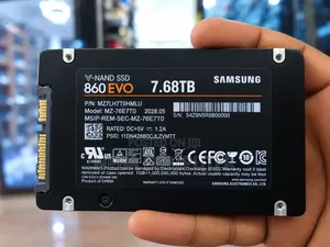 Samsung 860 EVO SSD – 7.68TB