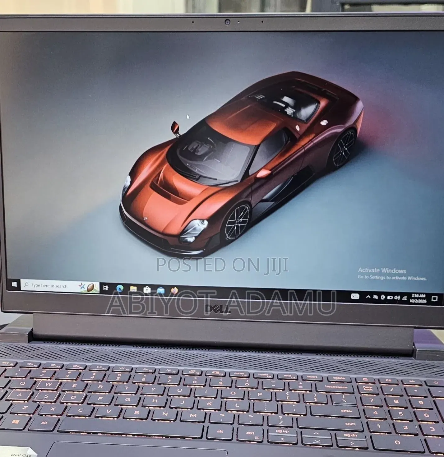 New Laptop Dell G15 5520 16GB Intel Core i7 SSD 512GB