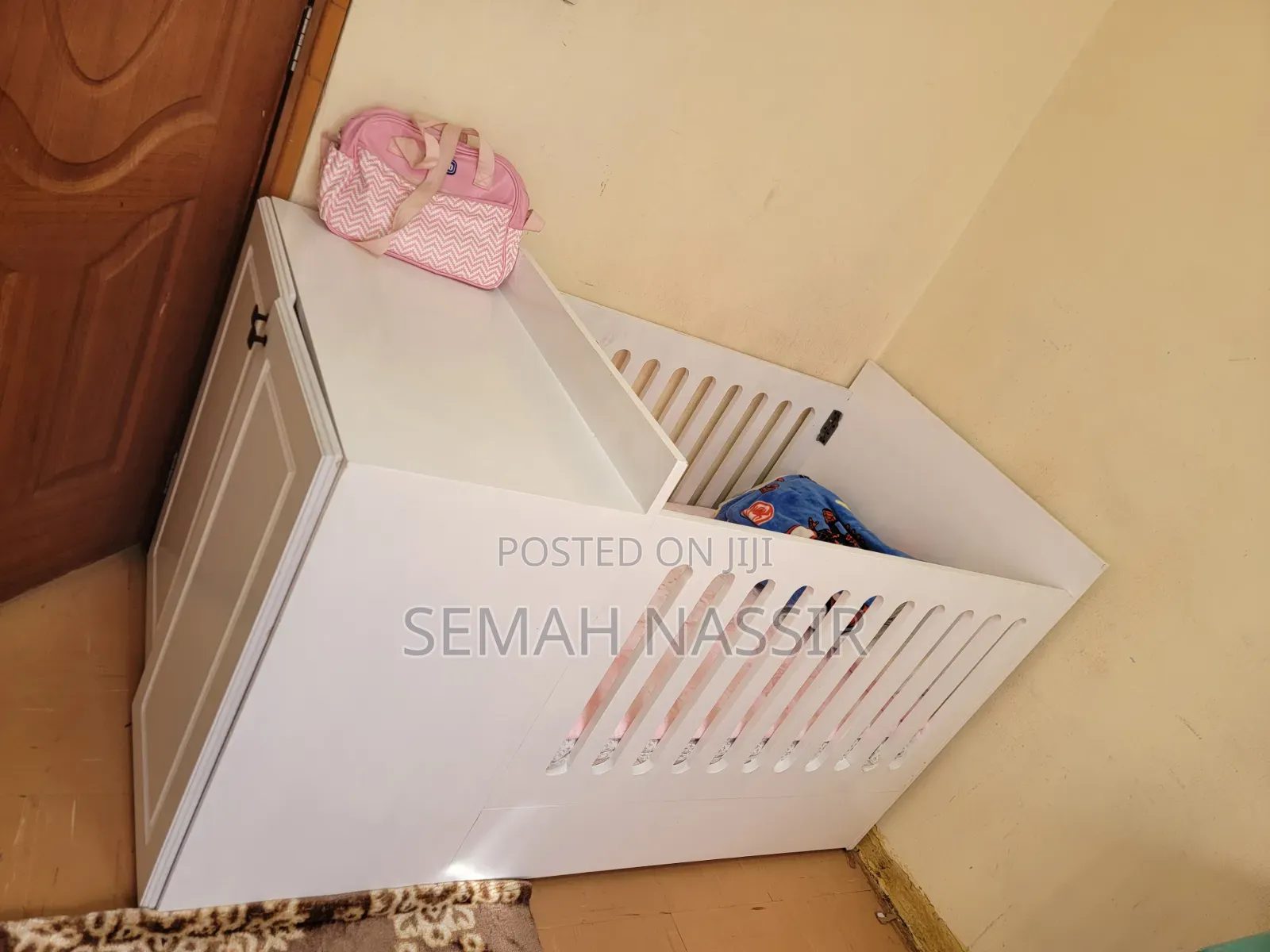 Kids Bed With Half Closet