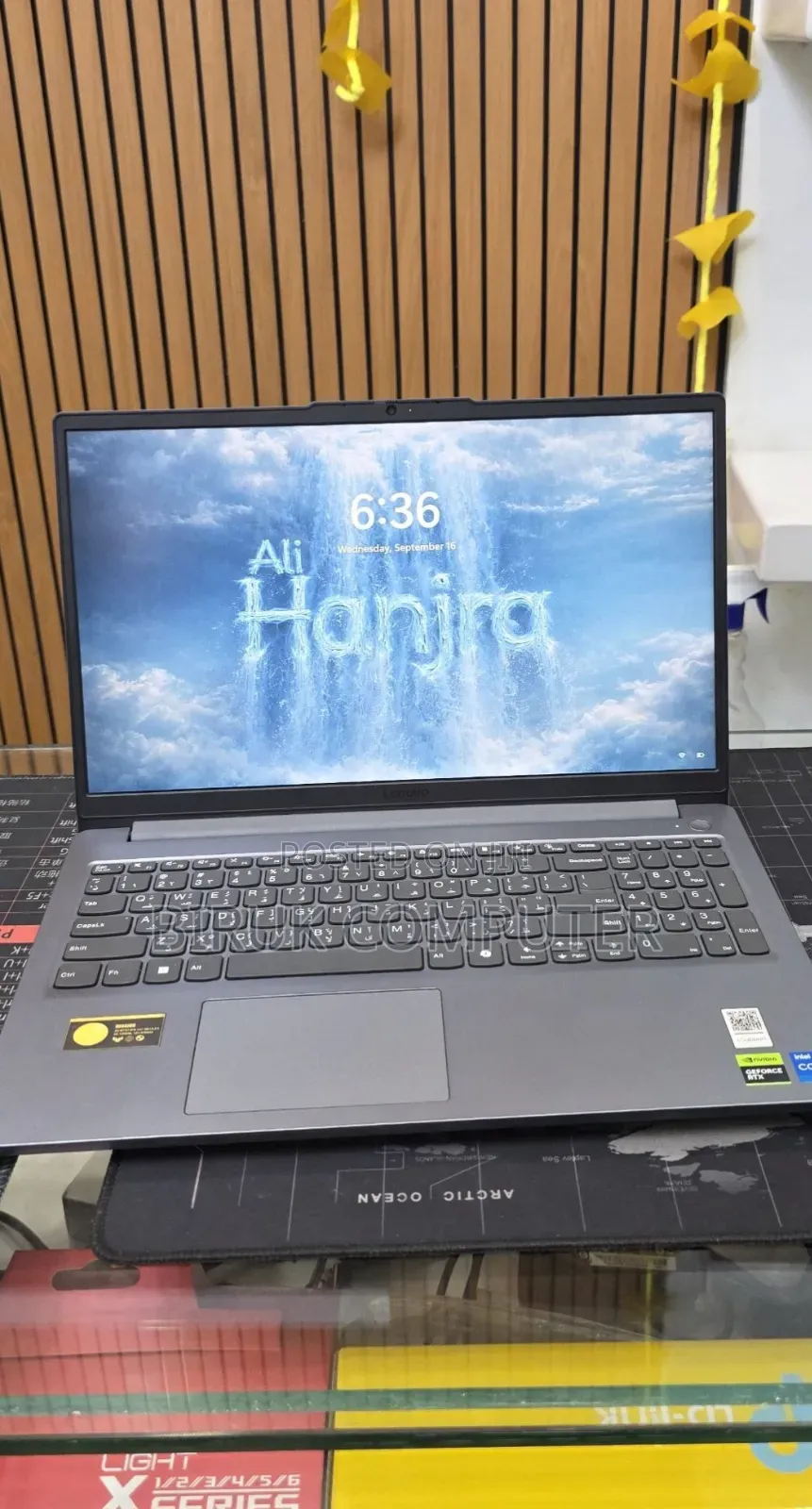 New Laptop Lenovo LOQ 15ARP9 12GB Intel Core i5 SSD 512GB