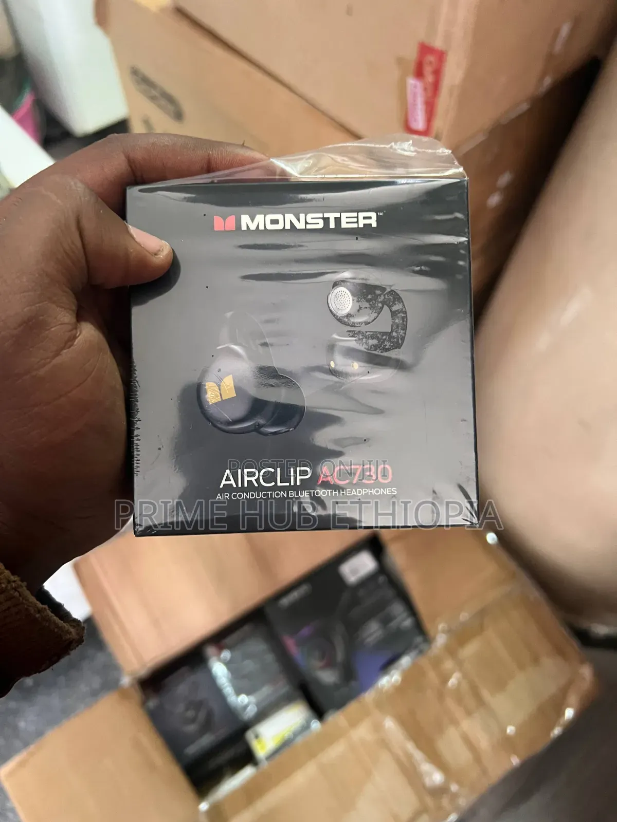 Monster AirClip AC730 Air Conduction Bluetooth Headphones