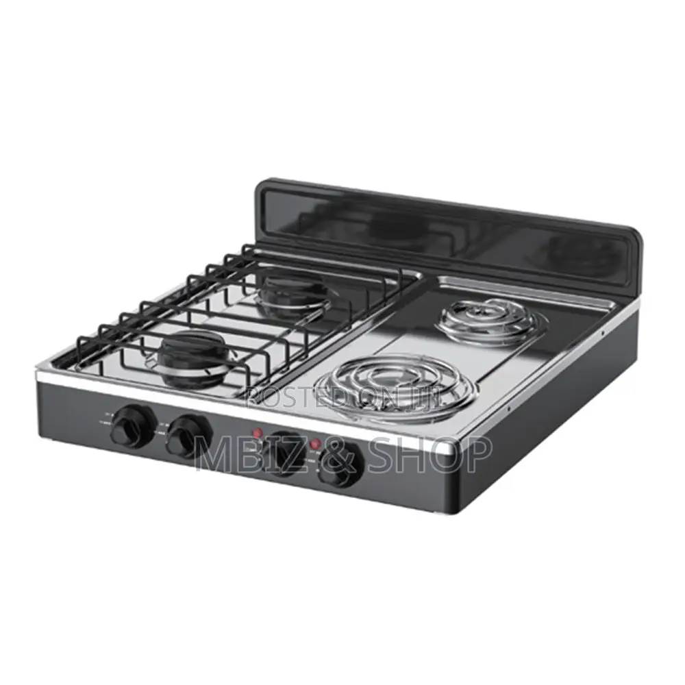 4in1 Kitchen Cooker (2Gas, 2Electric)