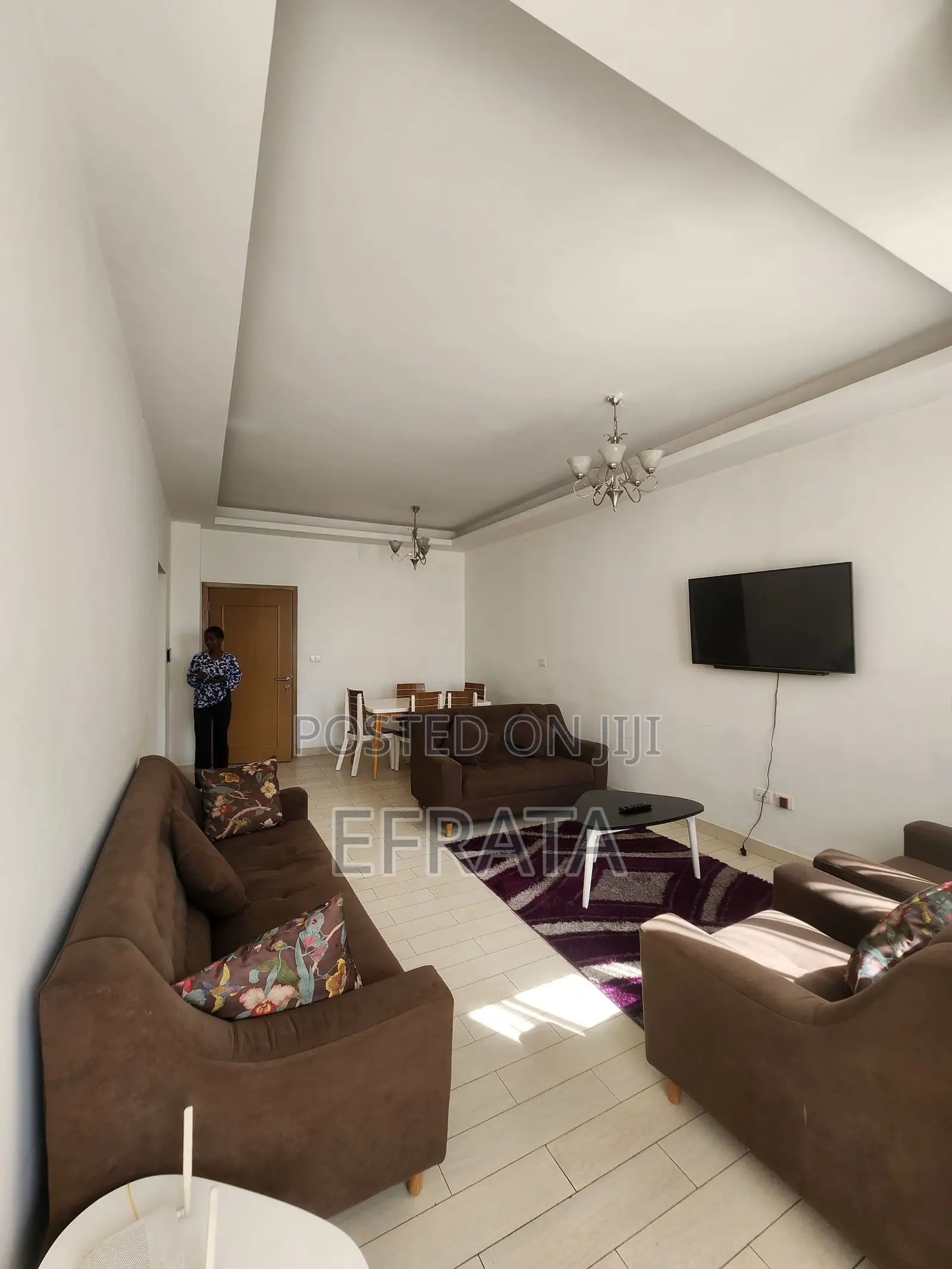Furnished 3bdrm Apartment in Lideta for rent