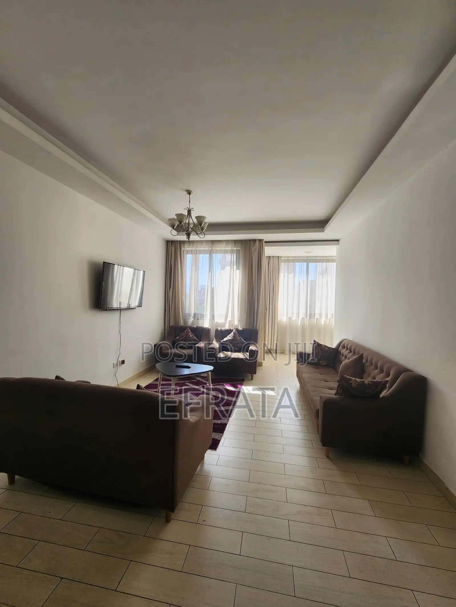 Furnished 3bdrm Apartment in Lideta for rent